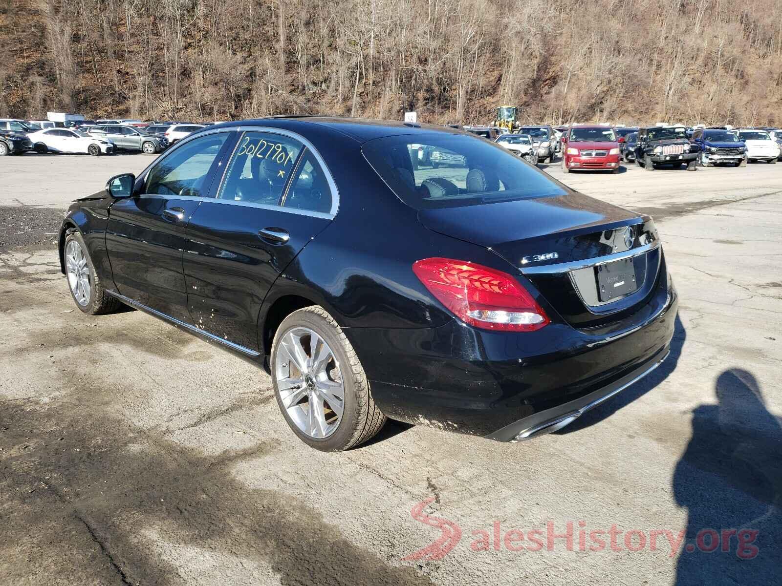 55SWF4KBXJU281157 2018 MERCEDES-BENZ C CLASS