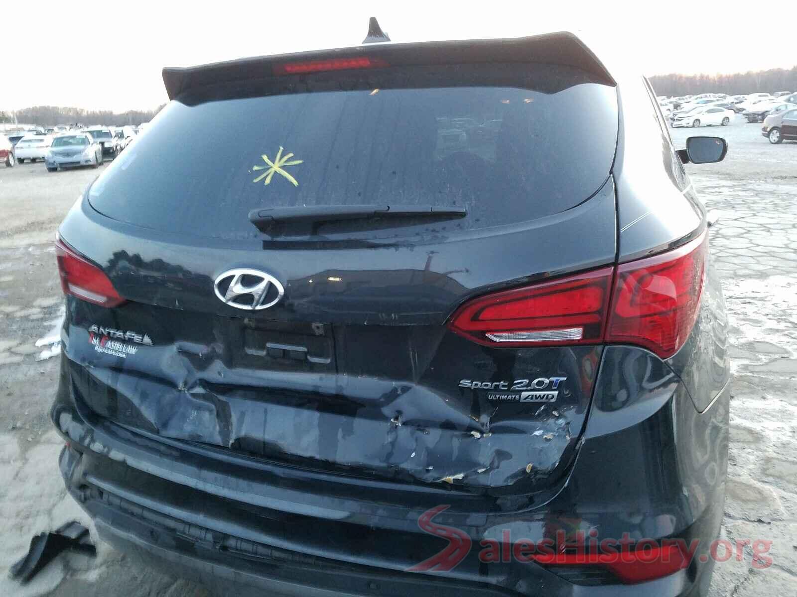 5XYZWDLAXHG385185 2017 HYUNDAI SANTA FE