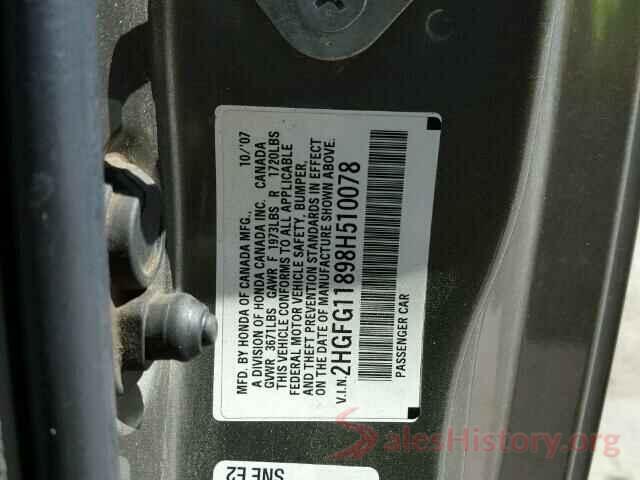 5YFBURHE4GP392434 2008 HONDA CIVIC