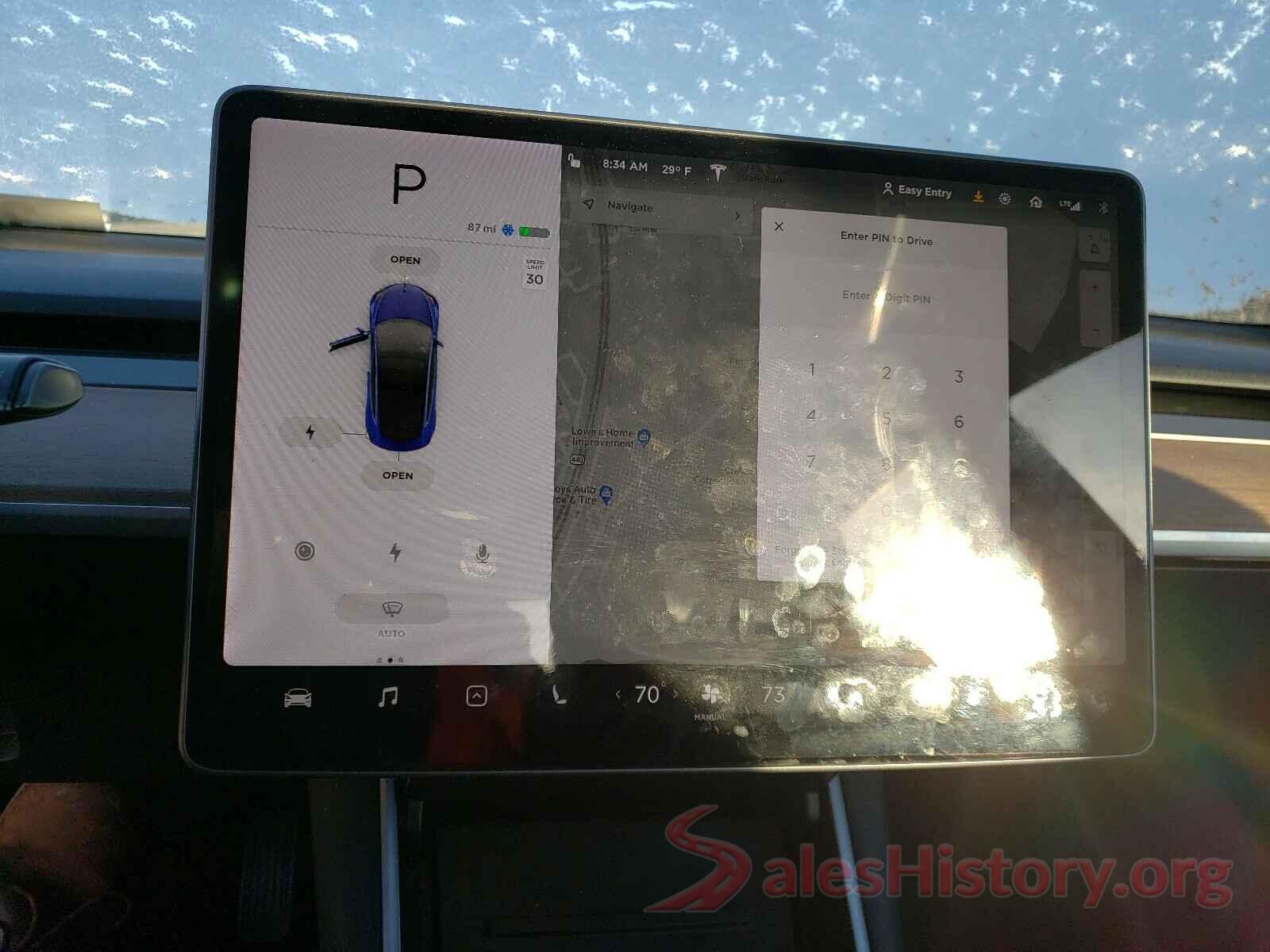 5YJ3E1EBXJF064449 2018 TESLA MODEL 3