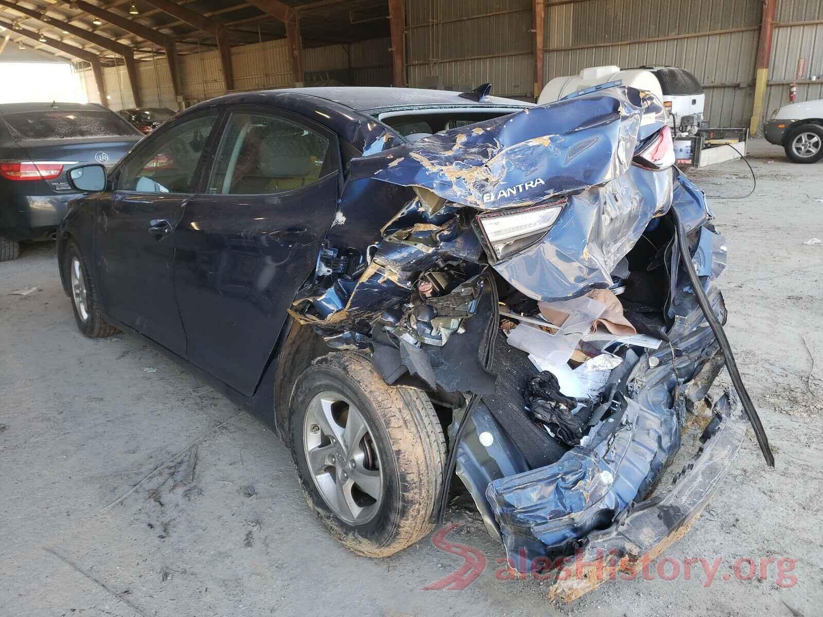 4T1BF1FKXGU228771 2015 HYUNDAI ELANTRA