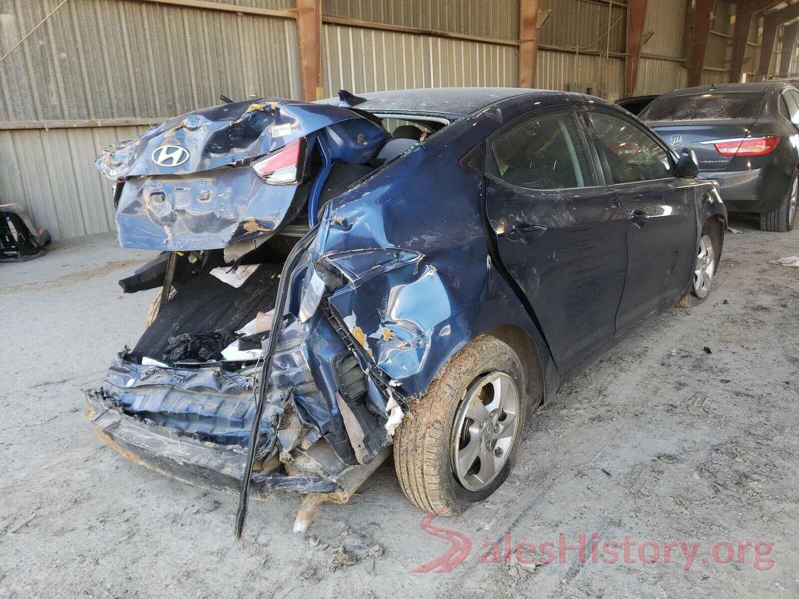 4T1BF1FKXGU228771 2015 HYUNDAI ELANTRA