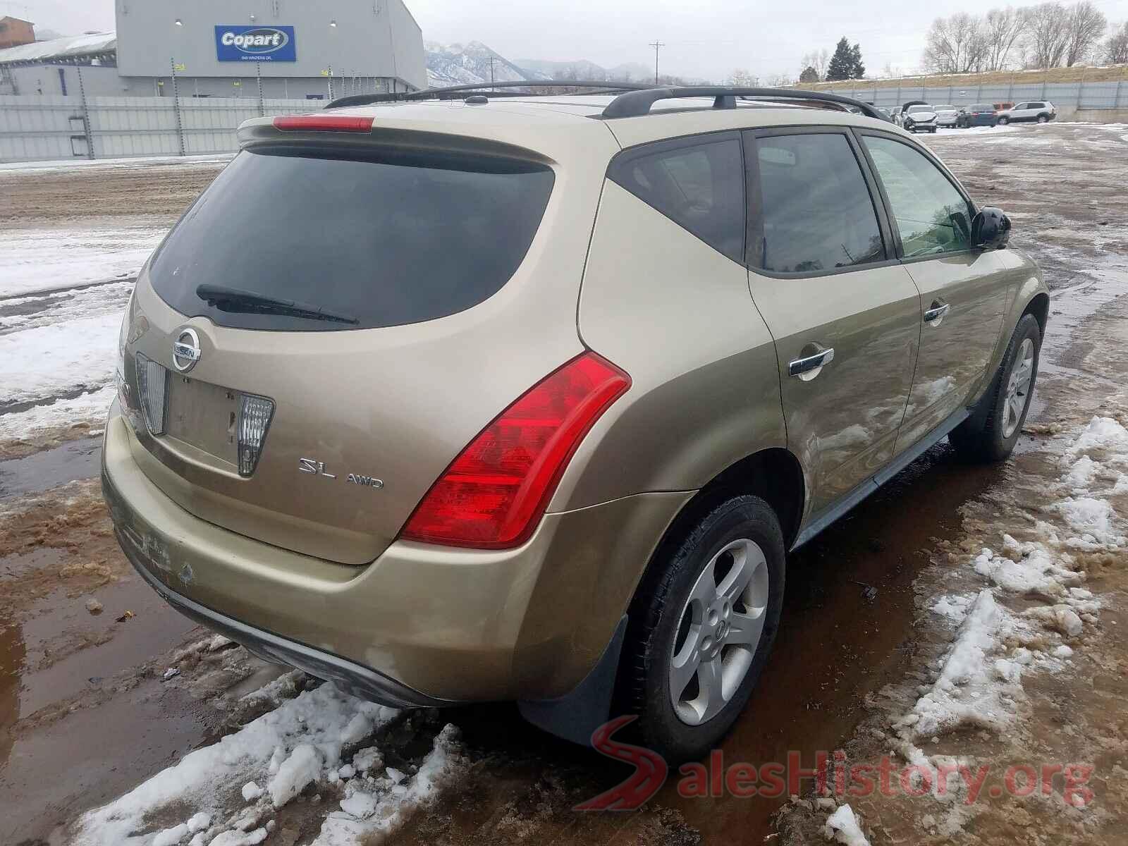 3N1CN8DV6LL901970 2005 NISSAN MURANO