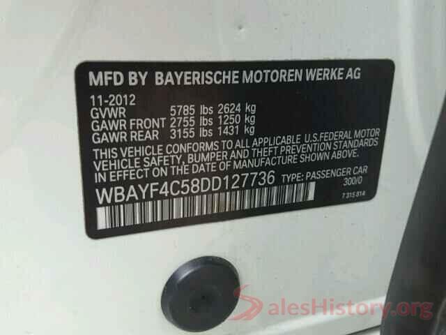 YV4A22PK9K1492667 2013 BMW 7 SERIES