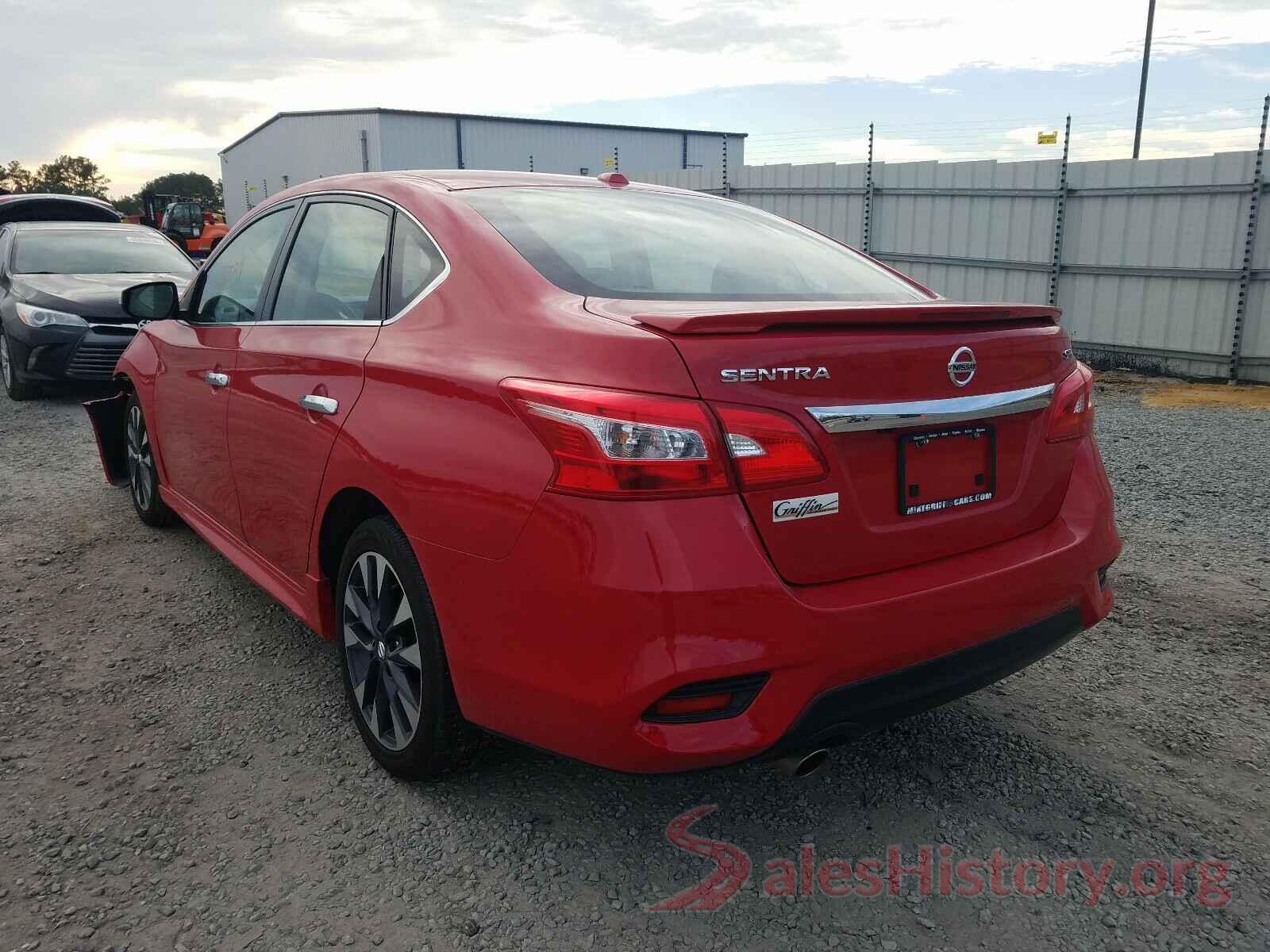 3N1AB7AP0KY203405 2019 NISSAN SENTRA