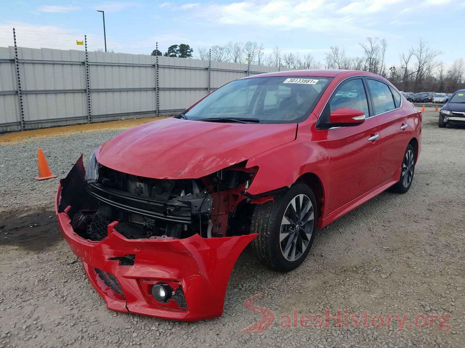 3N1AB7AP0KY203405 2019 NISSAN SENTRA