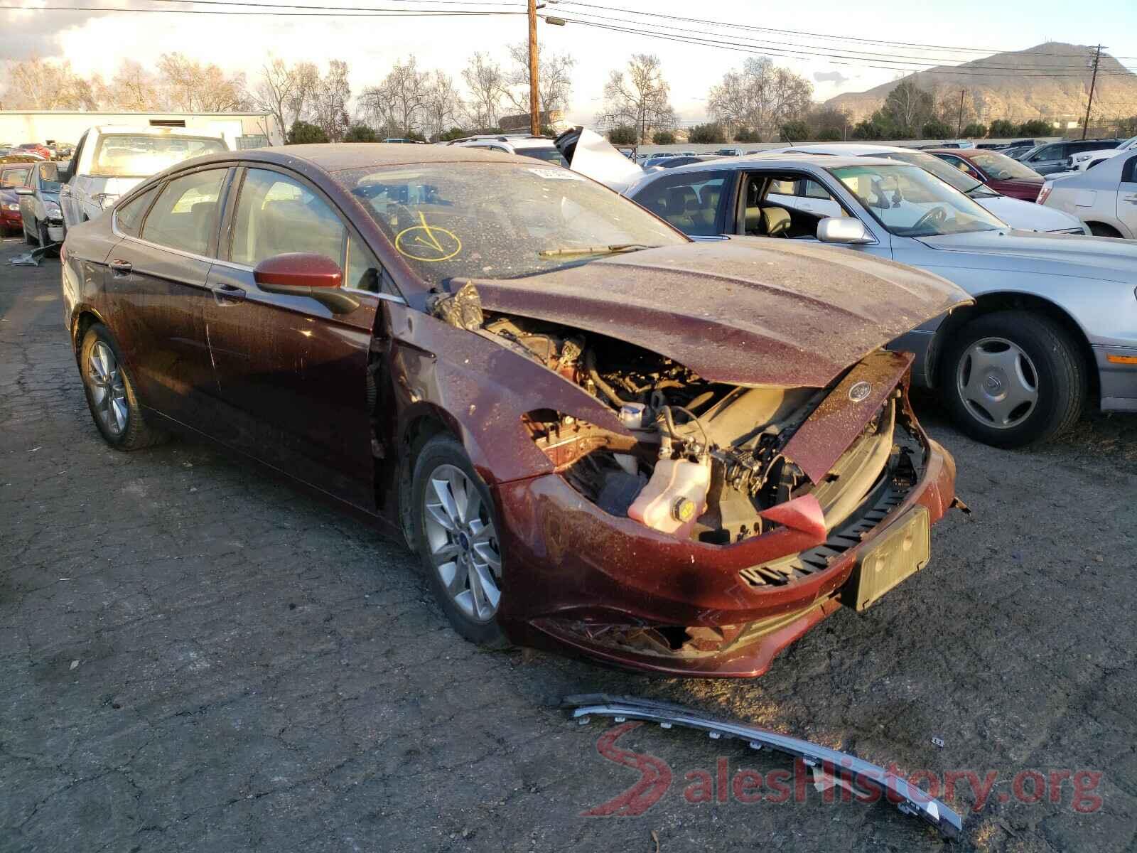 3FA6P0HD6HR276293 2017 FORD FUSION