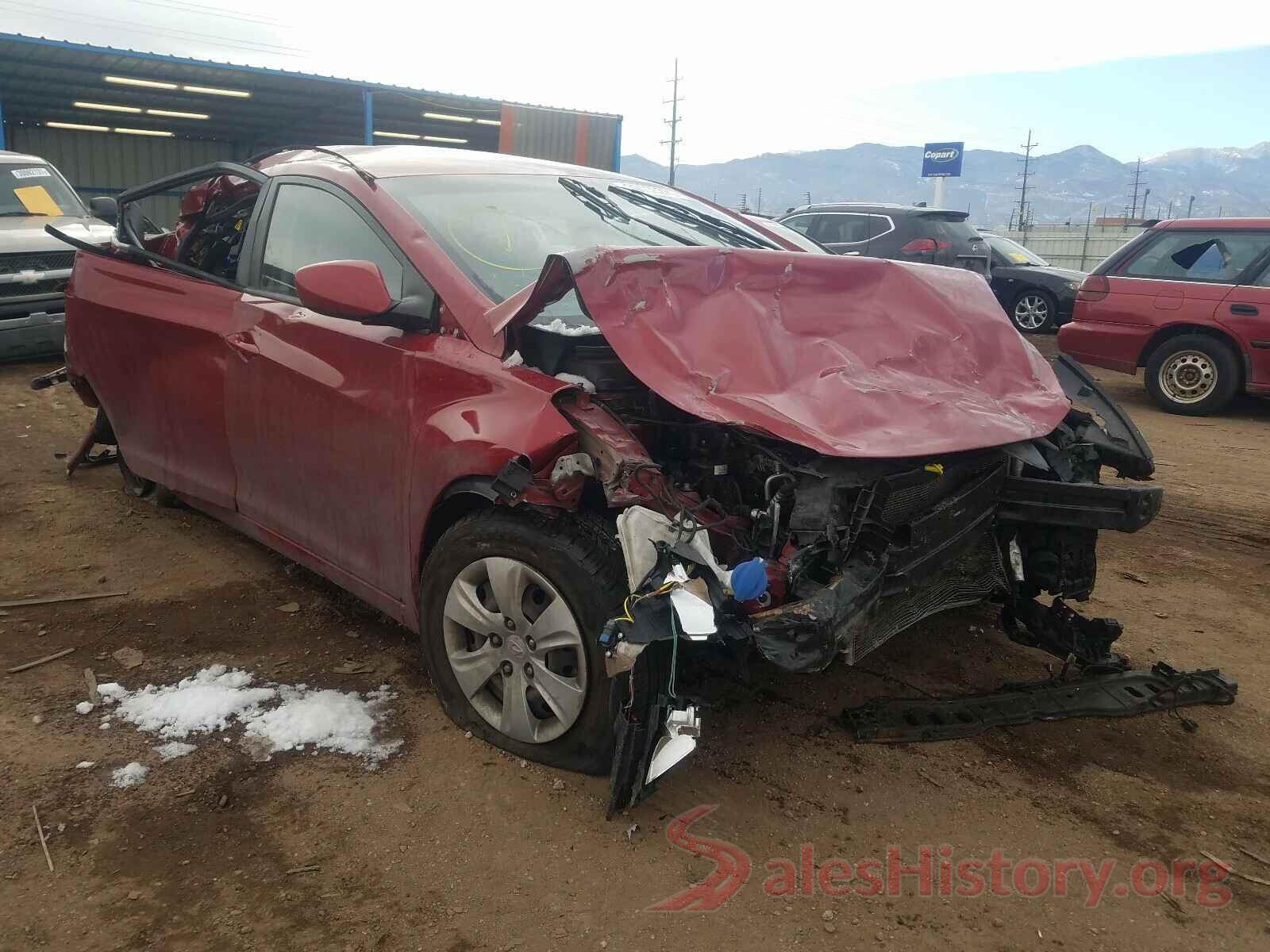 KMHDH4AE9GU623594 2016 HYUNDAI ELANTRA