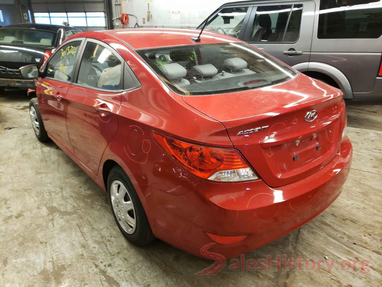 KMHCT4AE5GU051952 2016 HYUNDAI ACCENT