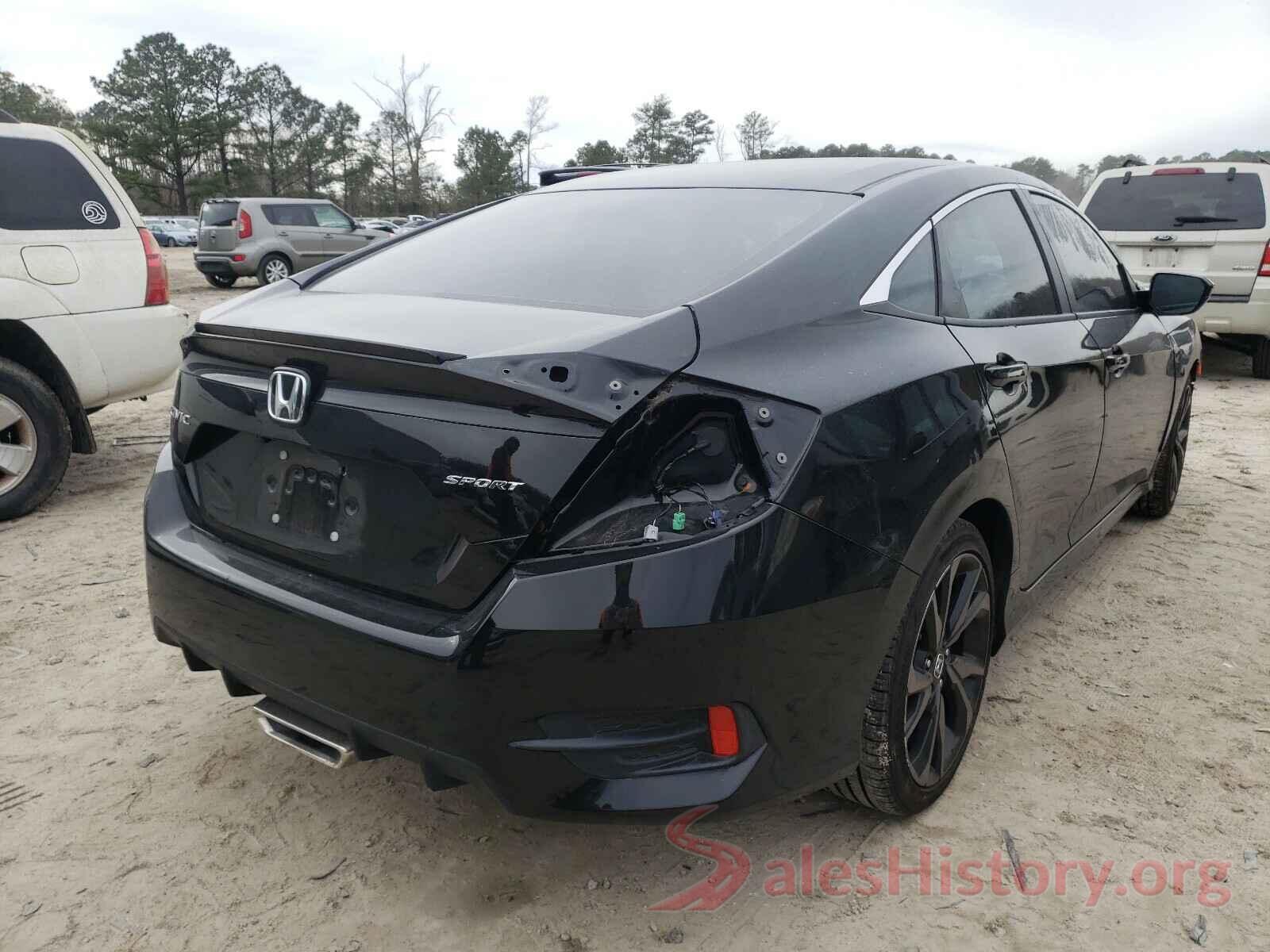 2HGFC2F83KH600408 2019 HONDA CIVIC