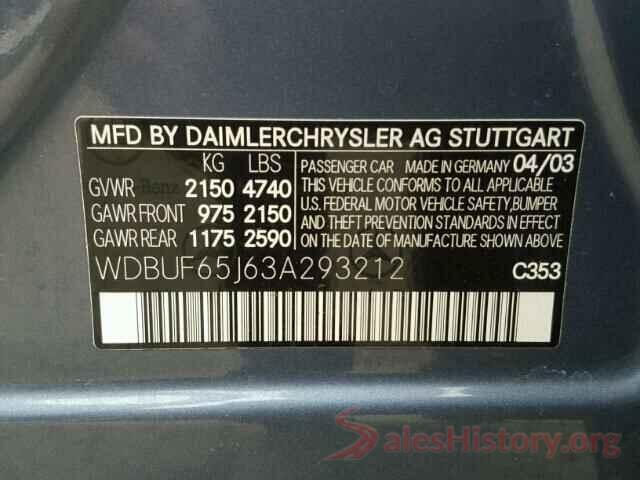 3N1AB7AP1HY370509 2003 MERCEDES-BENZ E320