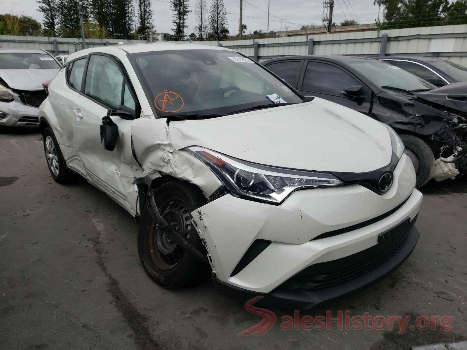 NMTKHMBX0KR087903 2019 TOYOTA C-HR