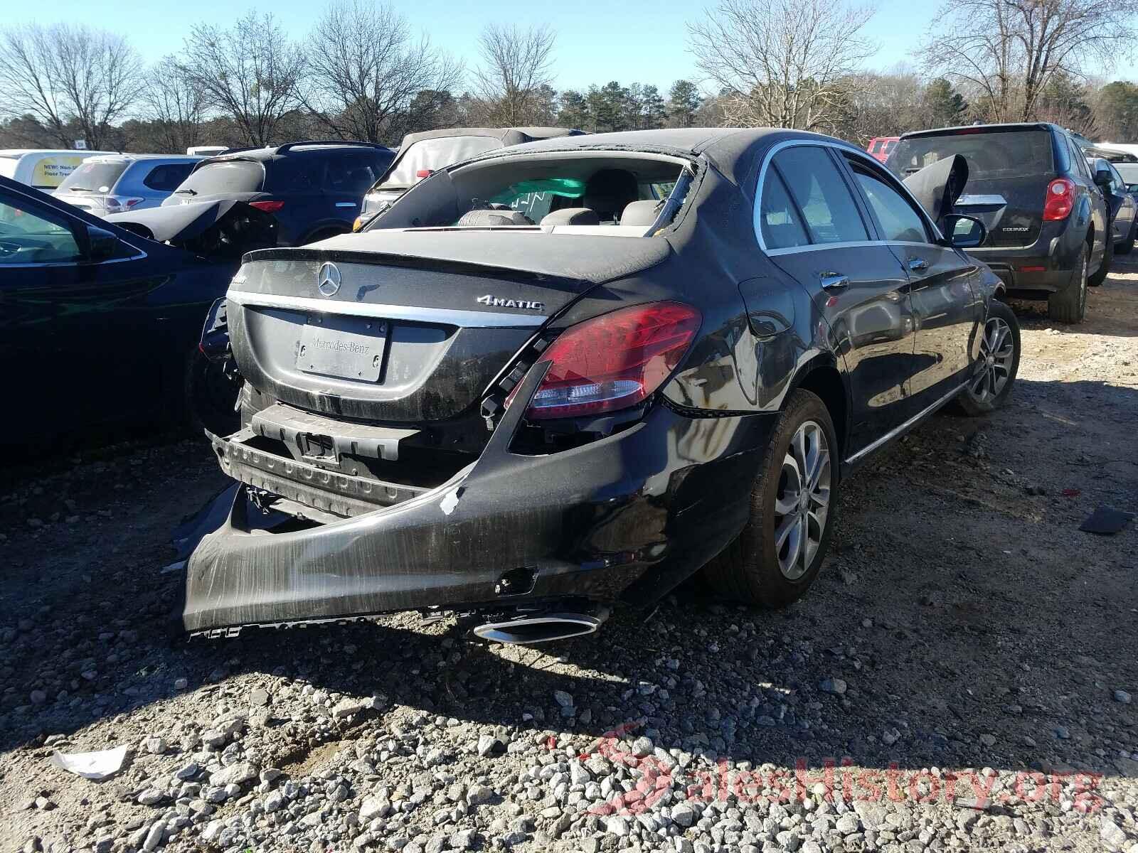 55SWF4KB3GU114261 2016 MERCEDES-BENZ C CLASS