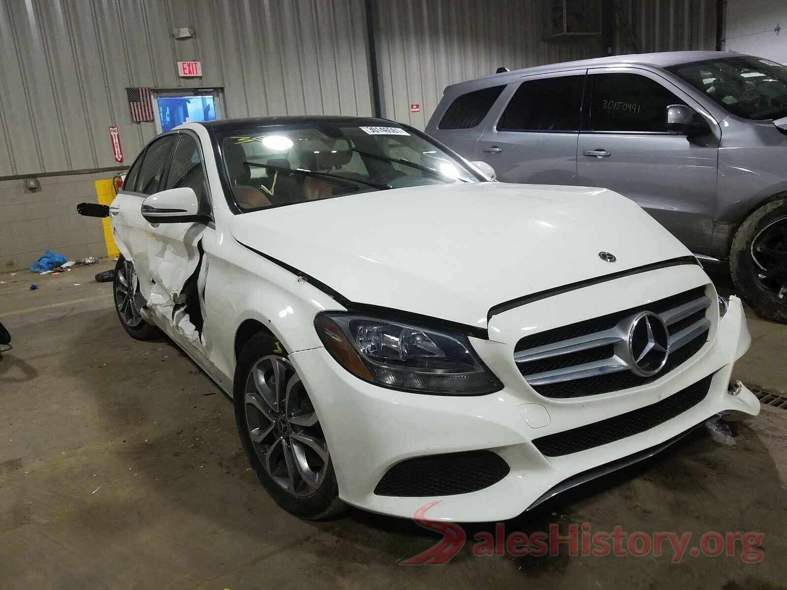 WDDWF4KB2JR389659 2018 MERCEDES-BENZ C CLASS