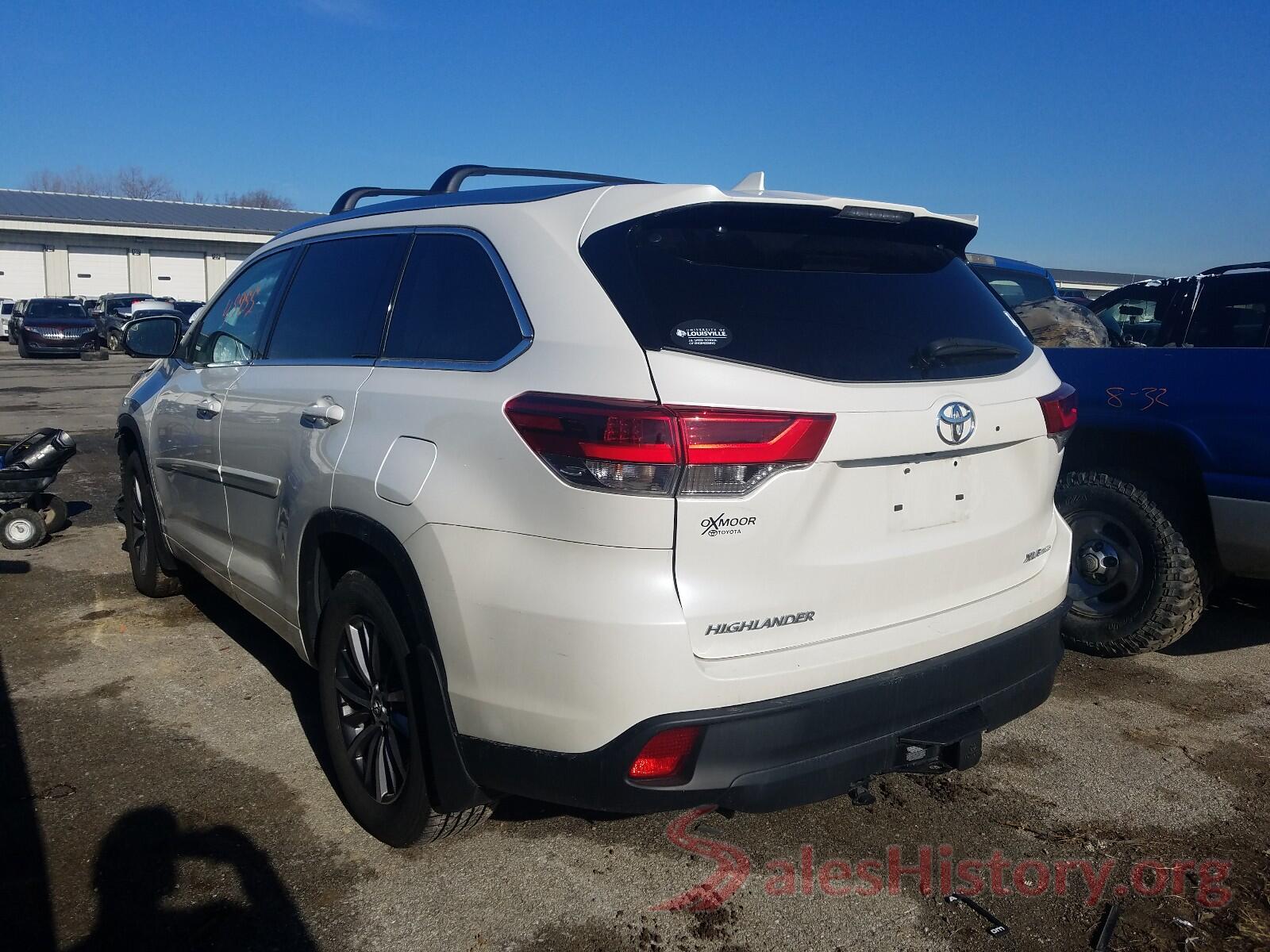 5TDJZRFH9JS808633 2018 TOYOTA HIGHLANDER