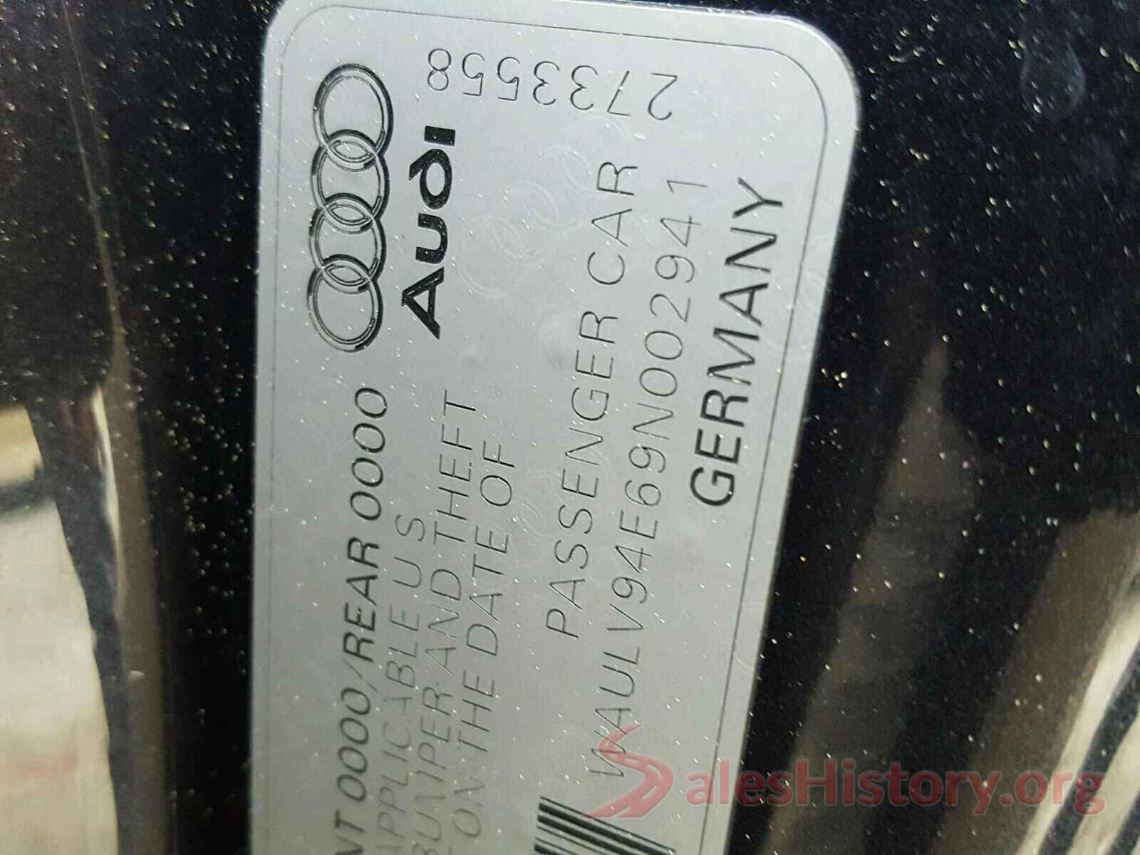 5TFUY5F13GX530102 2009 AUDI A8