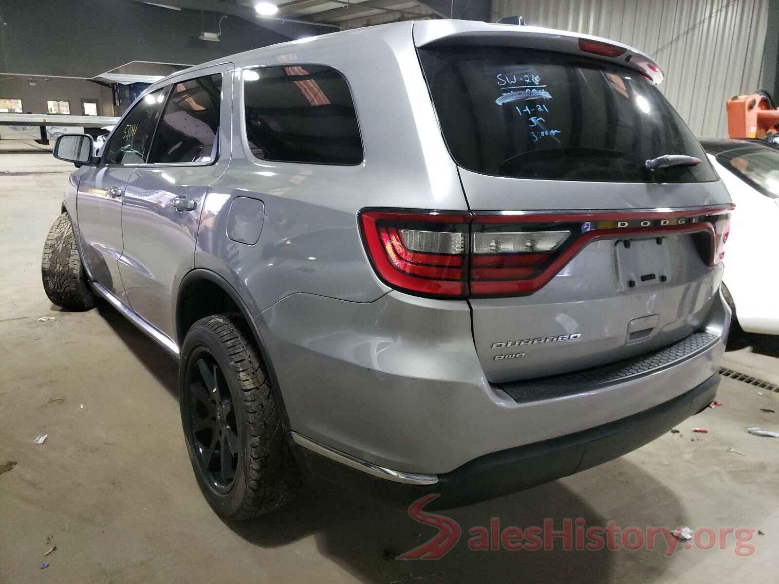 2C4RDGBG3GR109499 2016 DODGE DURANGO