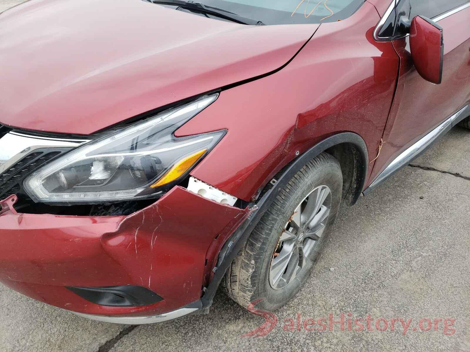 5N1AZ2MH9JN132230 2018 NISSAN MURANO