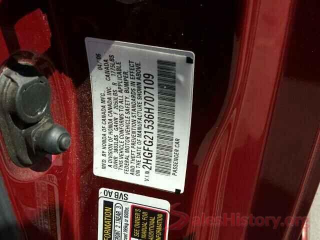 JTDEBRBEXLJ014760 2006 HONDA CIVIC