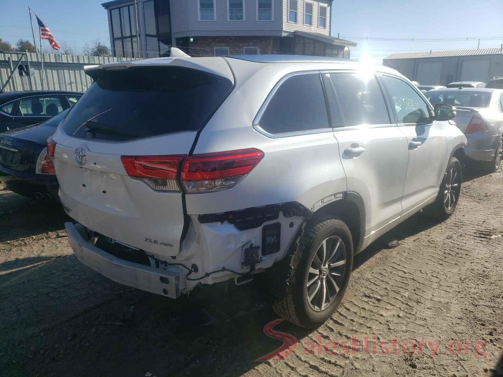 5TDJZRFH5JS845016 2018 TOYOTA HIGHLANDER