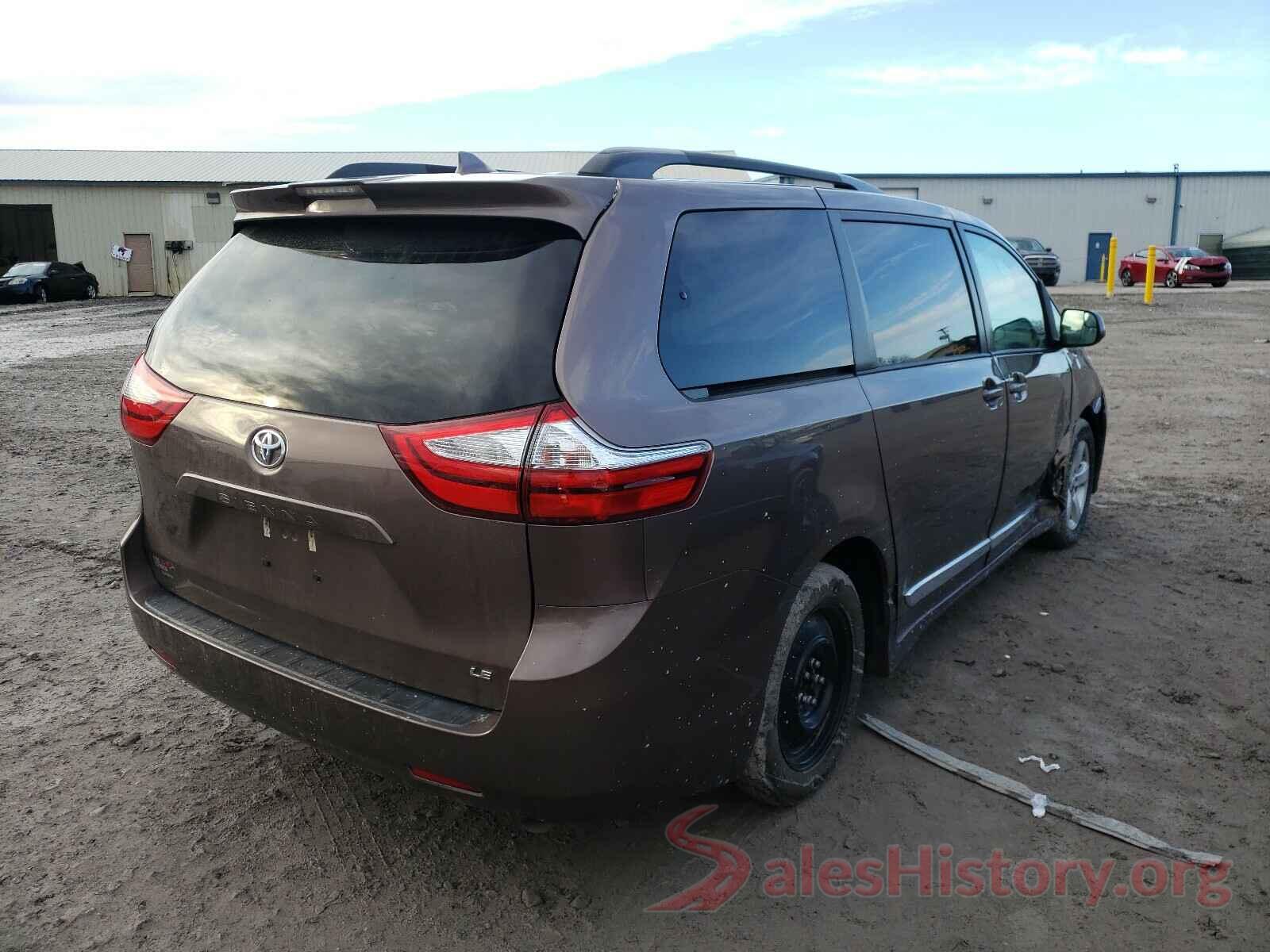 5TDKZ3DC6JS918712 2018 TOYOTA SIENNA