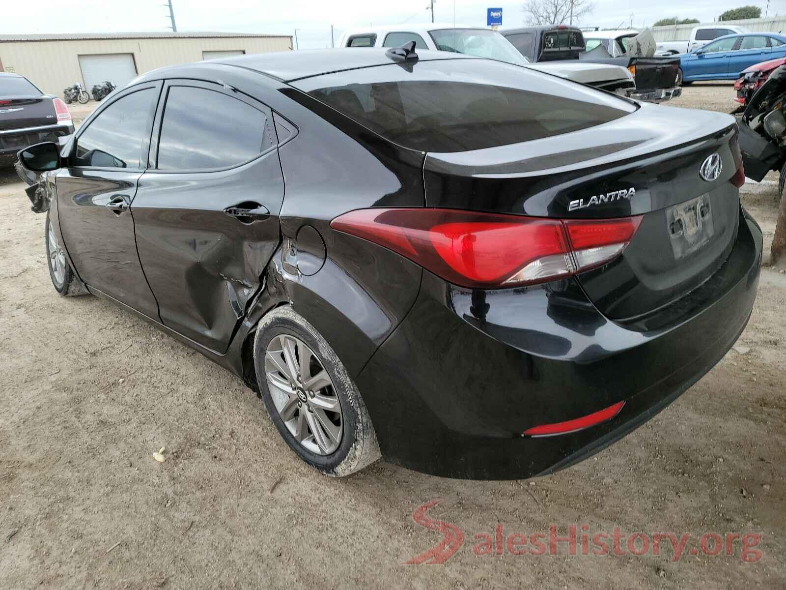 5XXGT4L30LG425286 2016 HYUNDAI ELANTRA