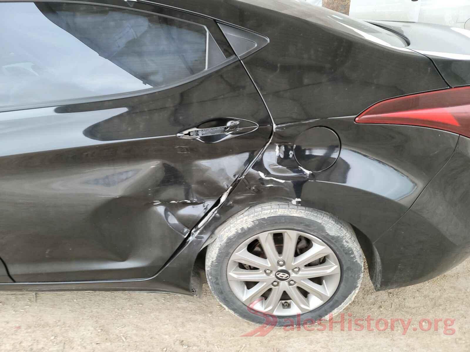 KMHDH4AE3GU636521 2016 HYUNDAI ELANTRA