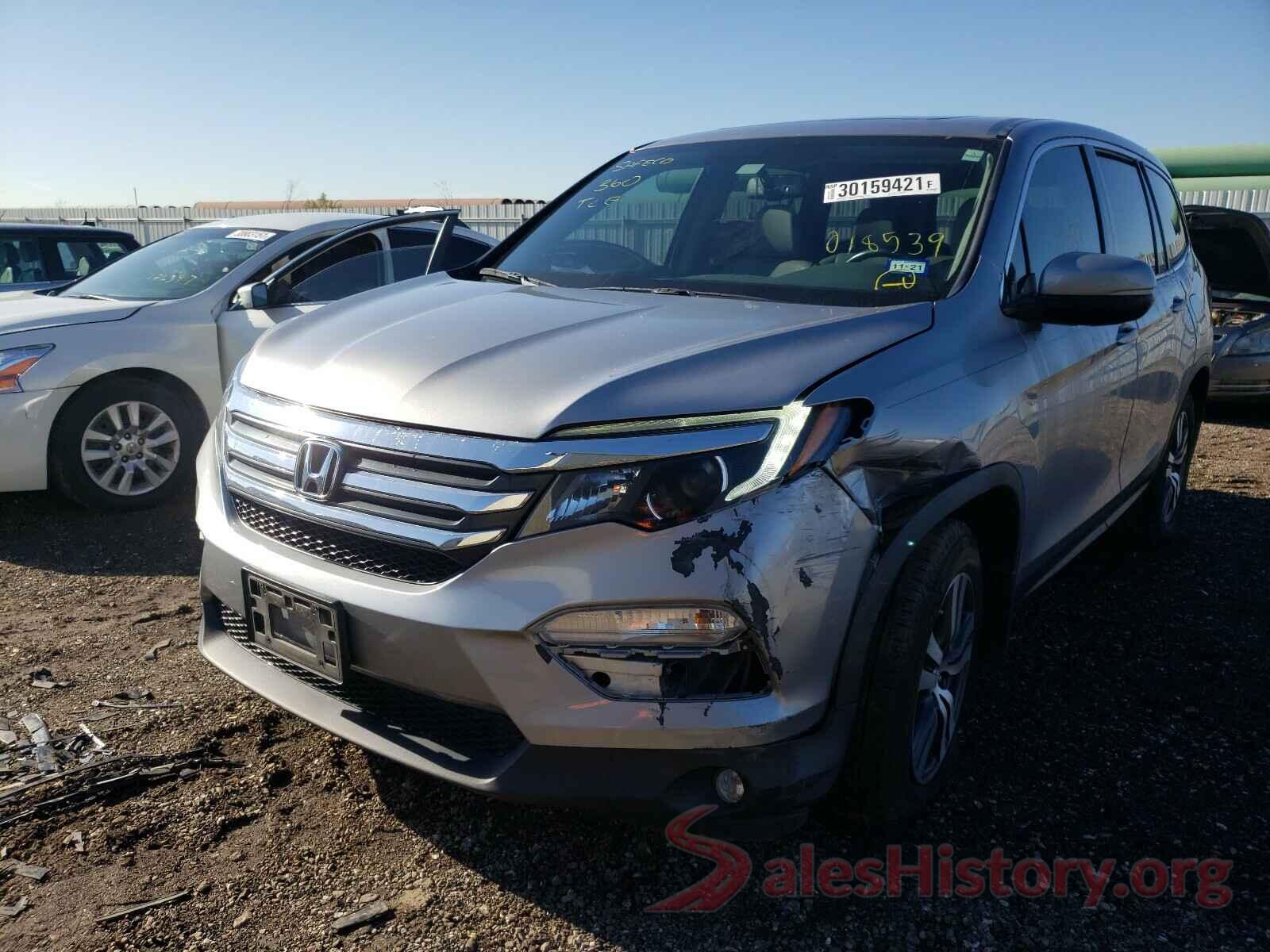 5YFEPRAE6LP124879 2016 HONDA PILOT