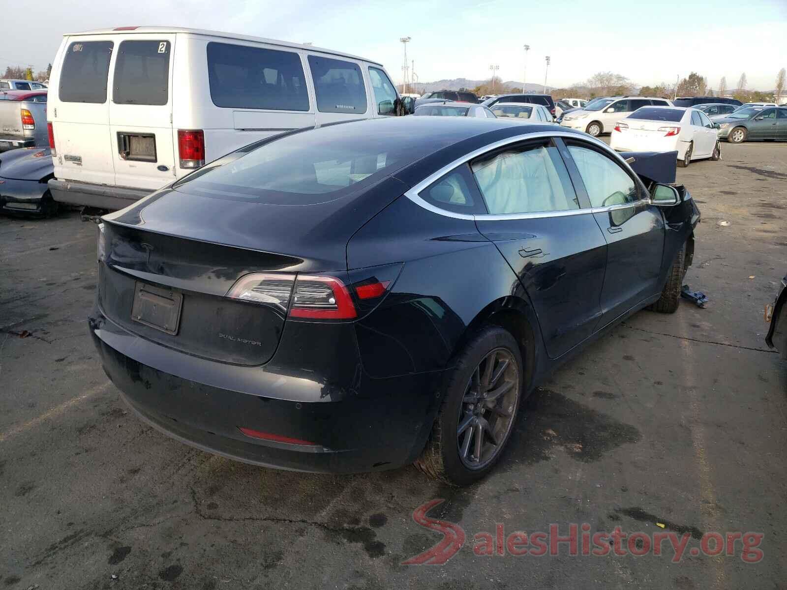 5YJ3E1EB8KF199124 2019 TESLA MODEL 3