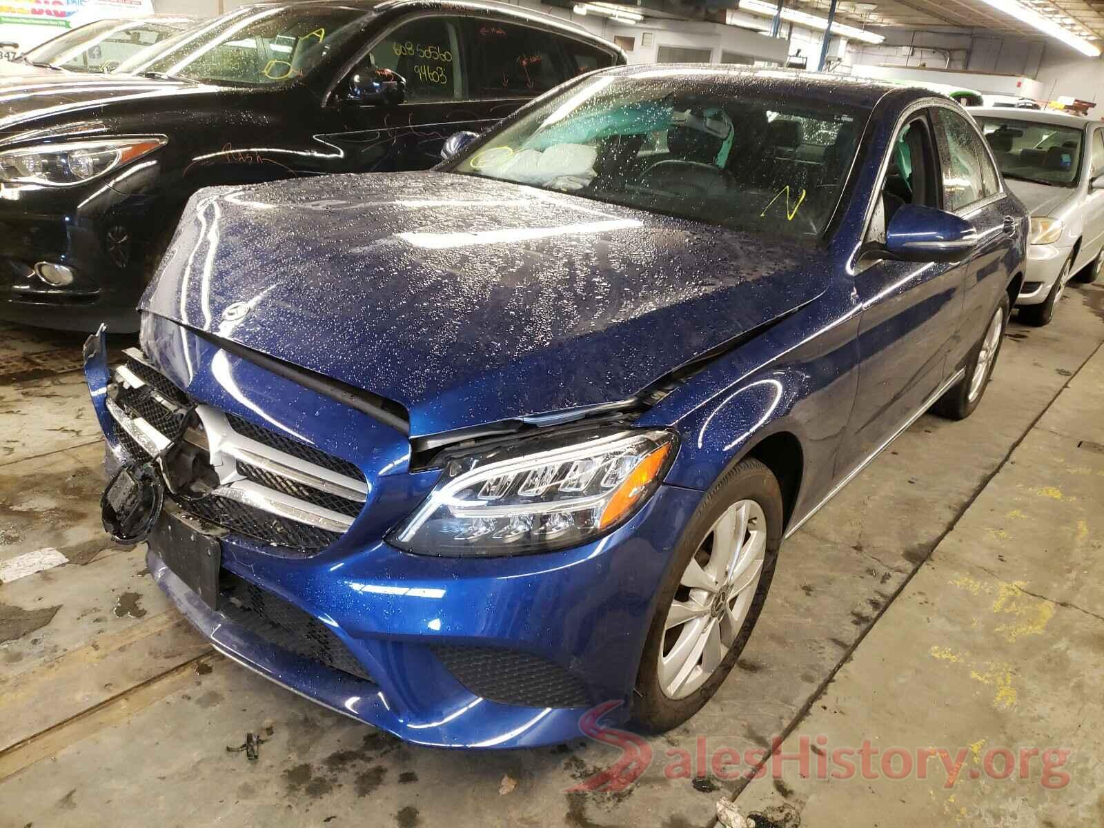 55SWF8EB2KU319260 2019 MERCEDES-BENZ C CLASS