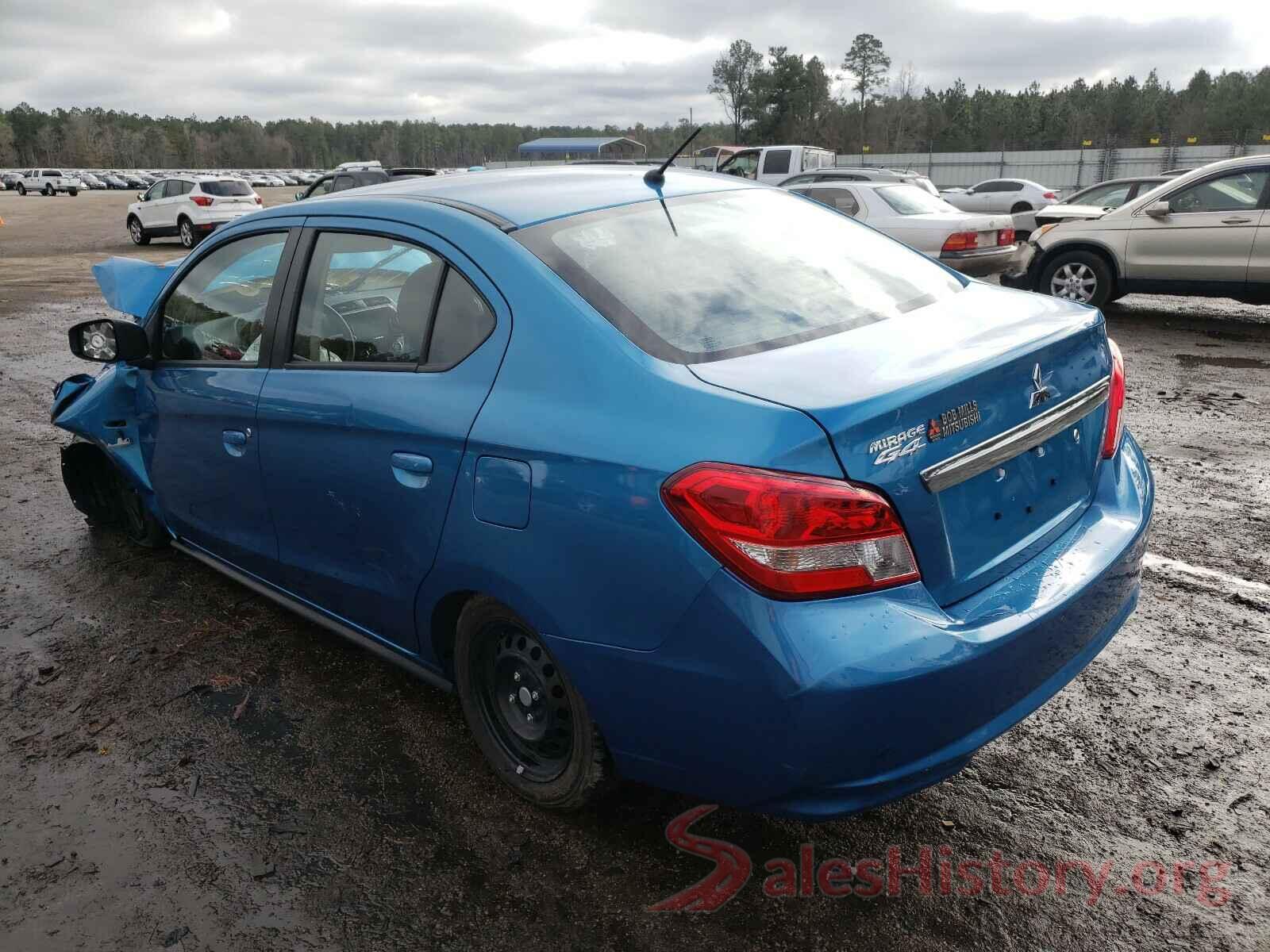 ML32F3FJ7LHF01312 2020 MITSUBISHI MIRAGE