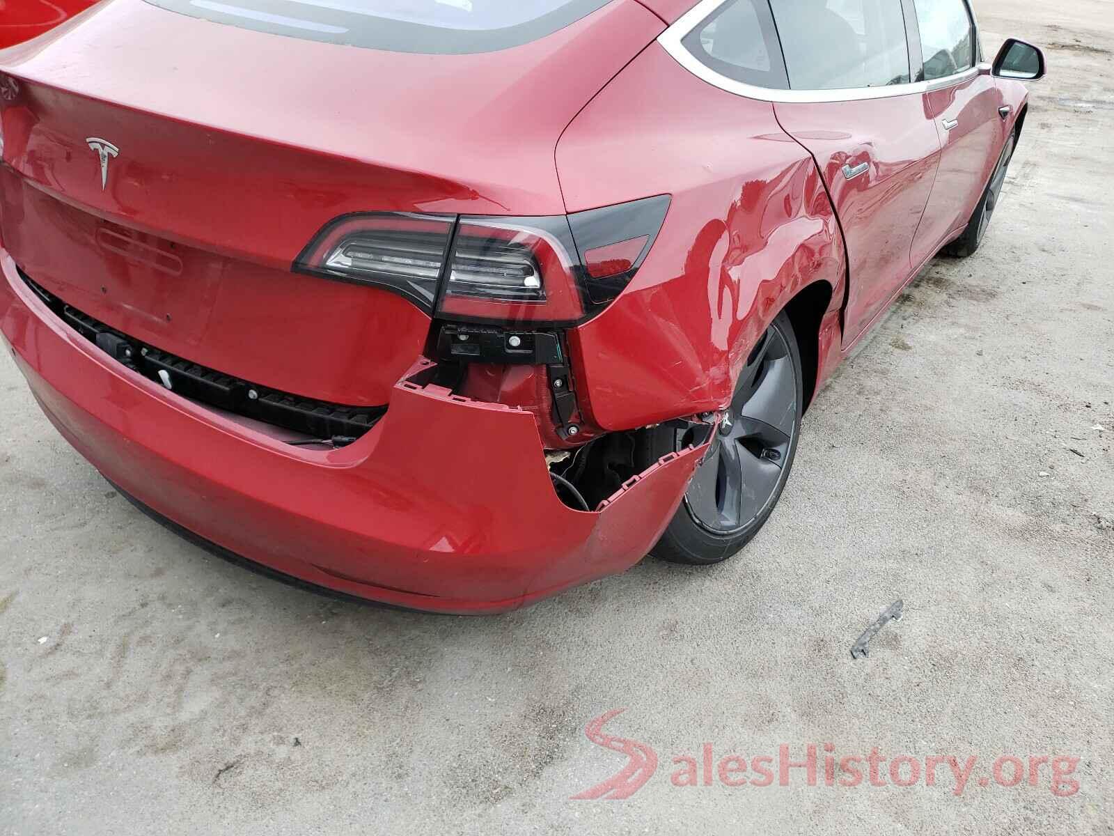 5YJ3E1EA0JF007202 2018 TESLA MODEL 3