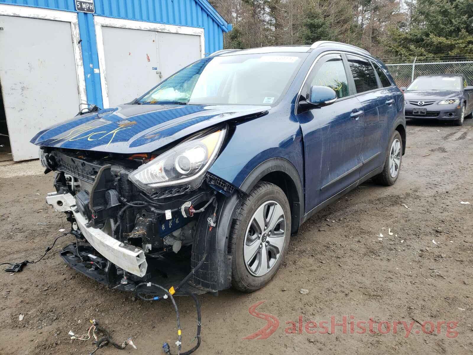 KNDCC3LCXJ5168339 2018 KIA NIRO