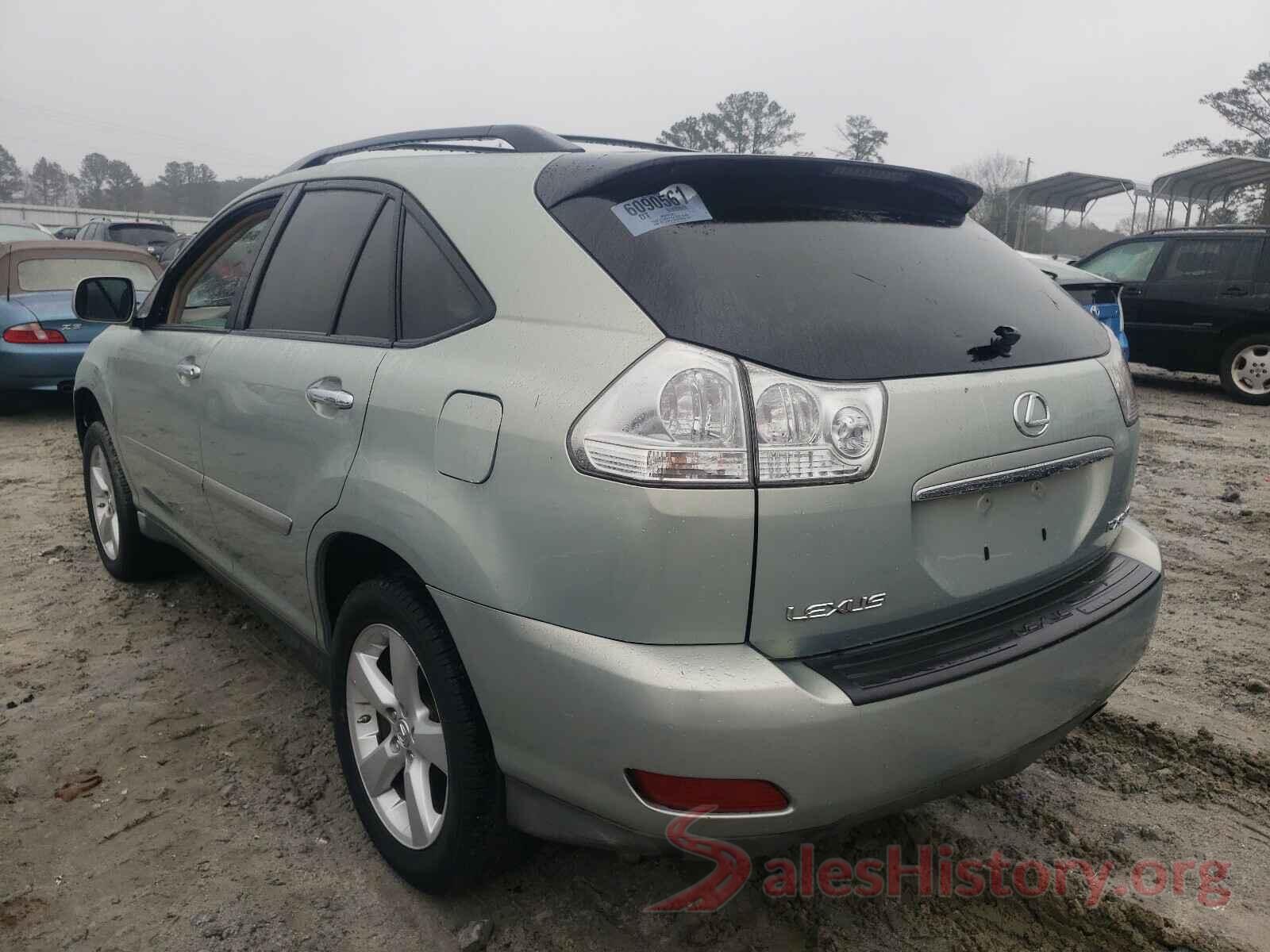 3N1CN7AP3HL882513 2008 LEXUS RX350