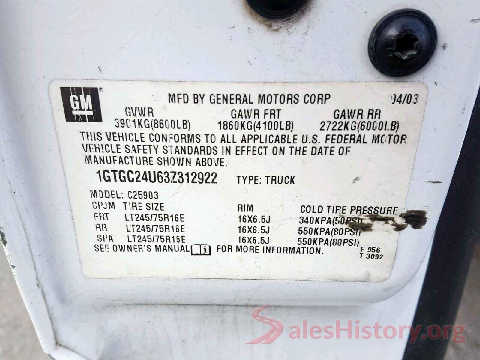 JA4AZ3A3XJZ023734 2003 GMC NEW SIERRA