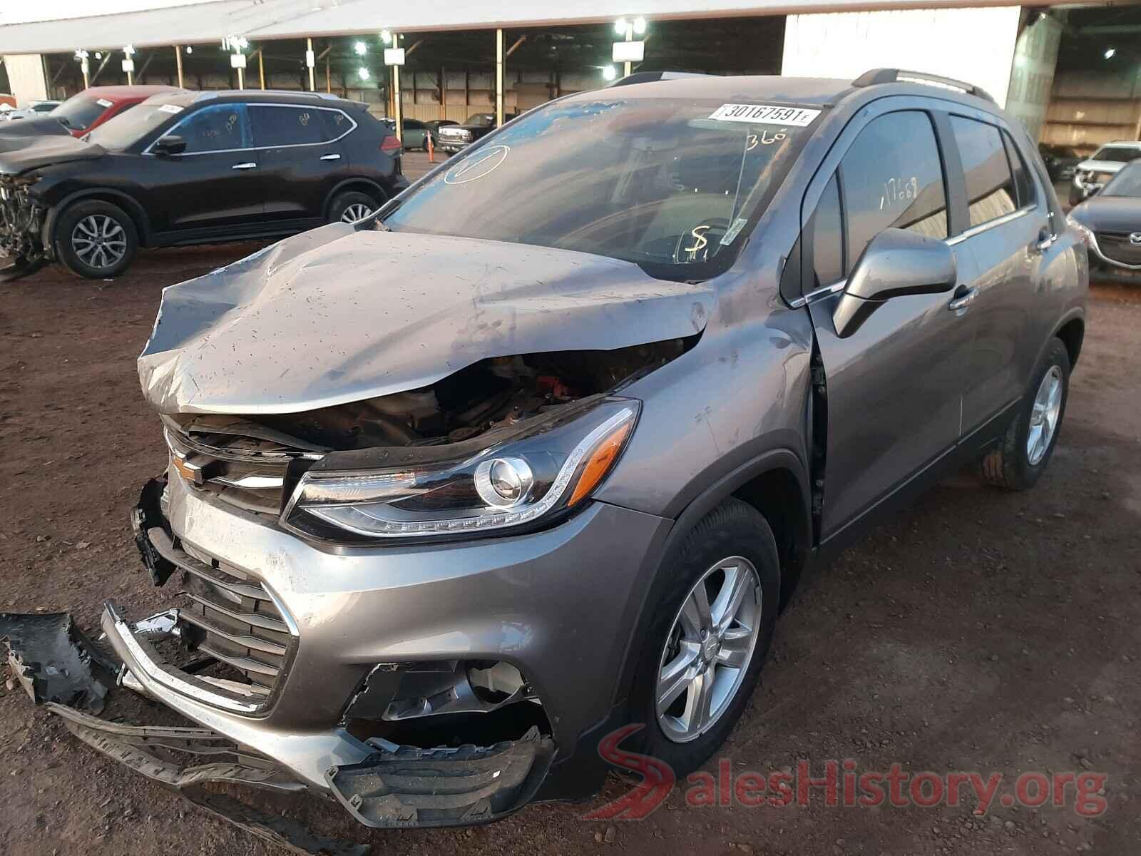 5NPD84LF9JH345842 2020 CHEVROLET TRAX