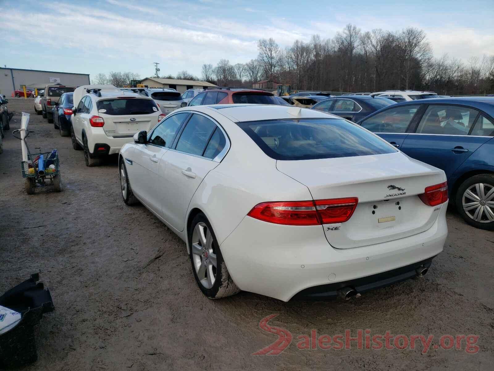 2T3J1RFV2KW001836 2017 JAGUAR XE