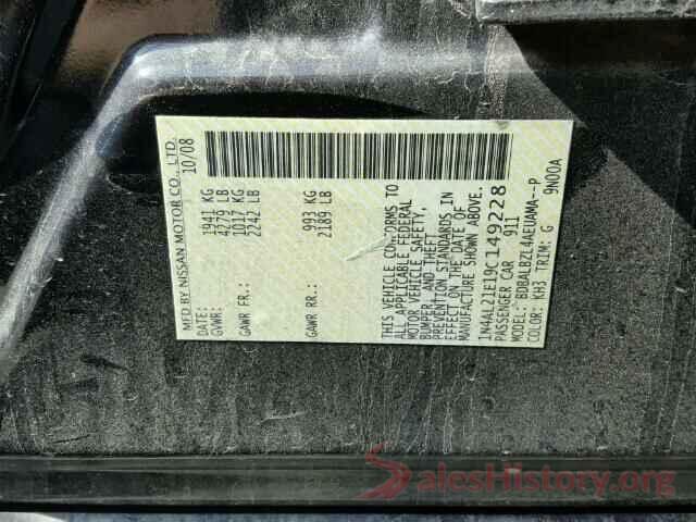 5TFCZ5AN5HX066511 2009 NISSAN ALTIMA