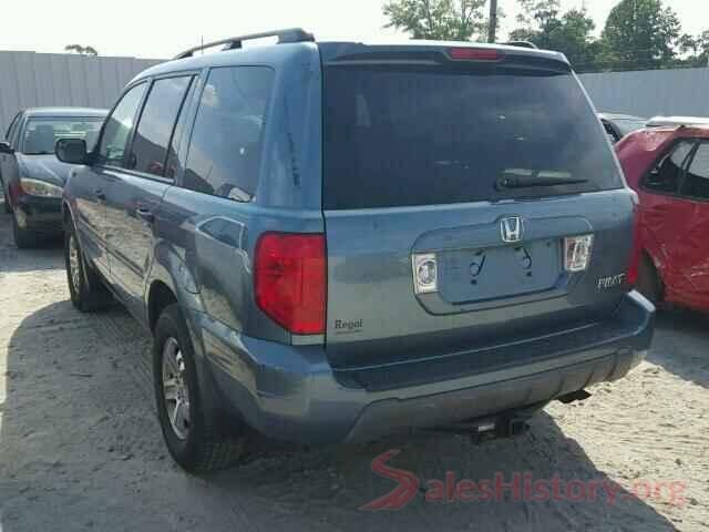 ZACCJBDT0GPE12790 2005 HONDA PILOT