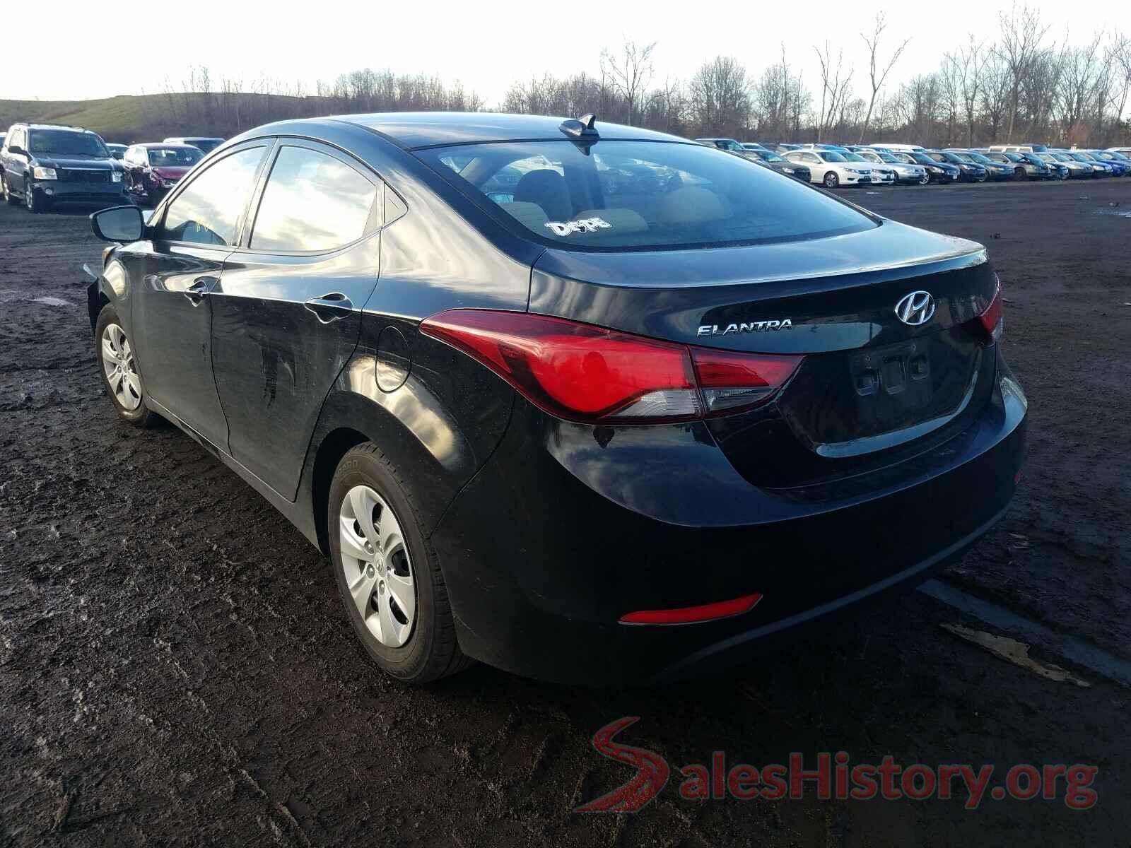 5NPDH4AE7GH754120 2016 HYUNDAI ELANTRA