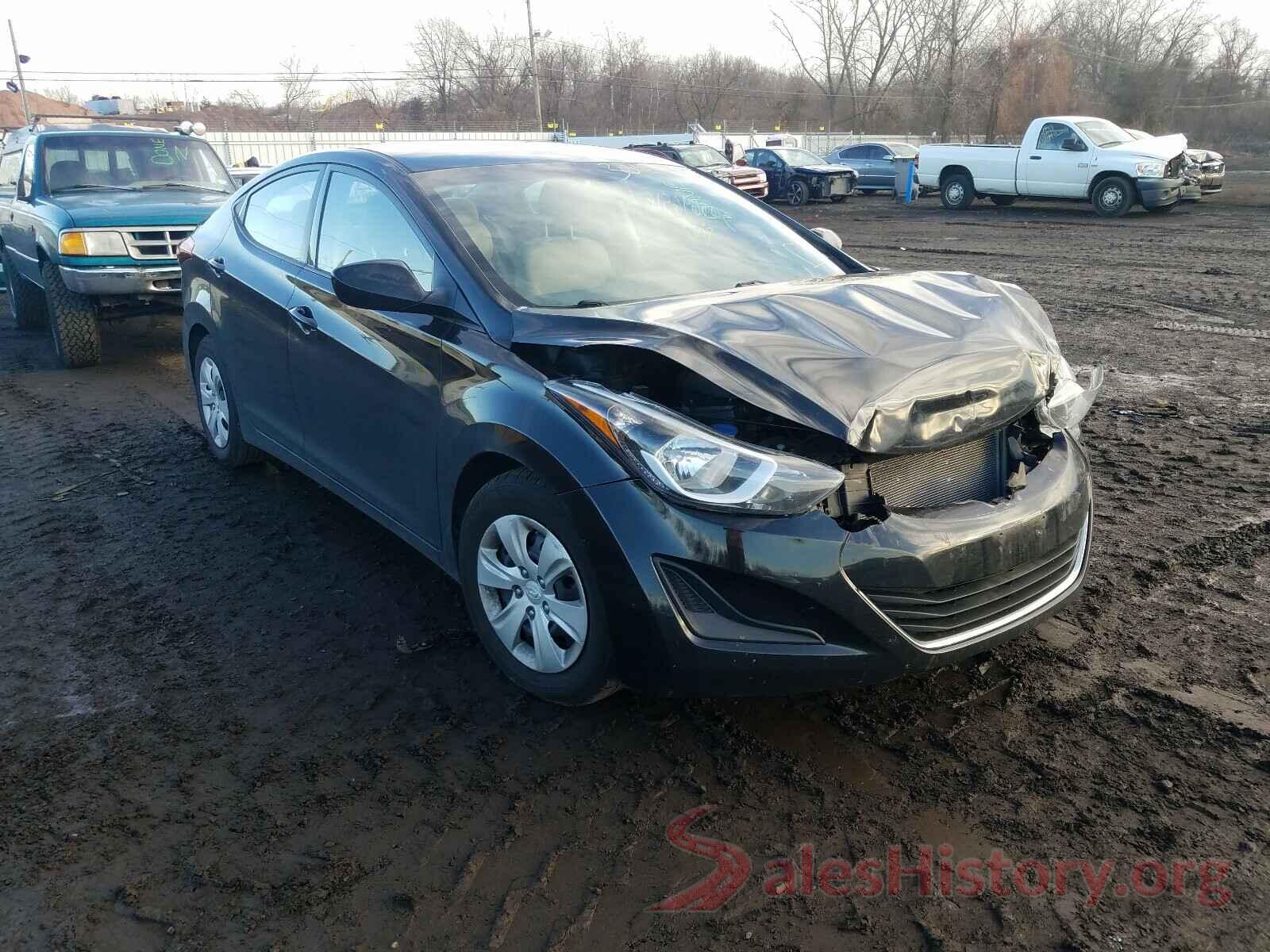 5NPDH4AE7GH754120 2016 HYUNDAI ELANTRA