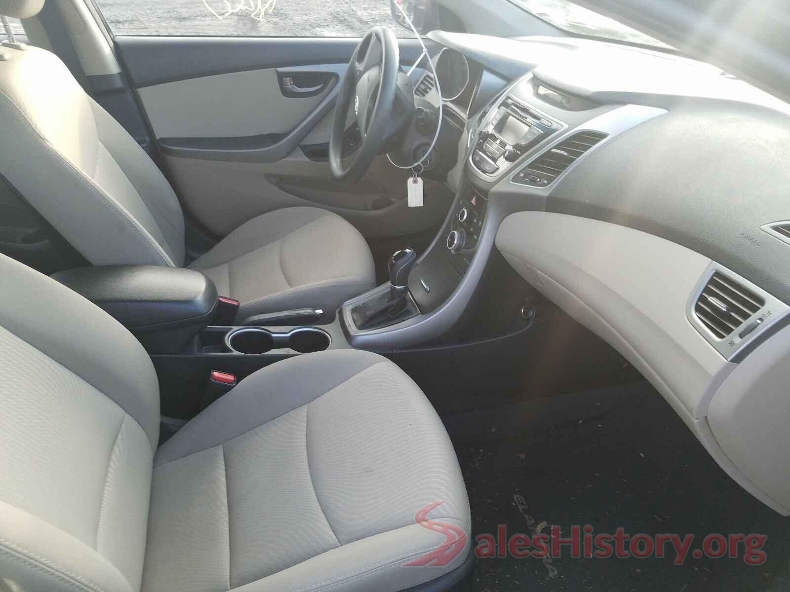 5NPDH4AE7GH754120 2016 HYUNDAI ELANTRA