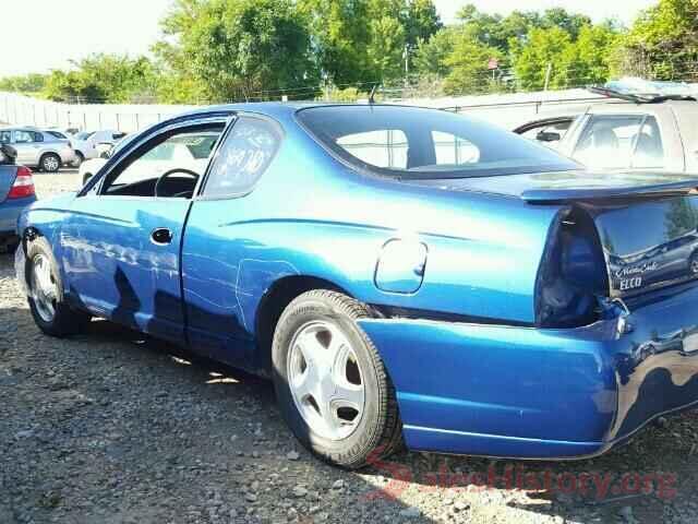 ZACCJBBB2JPJ00596 2005 CHEVROLET MONTECARLO