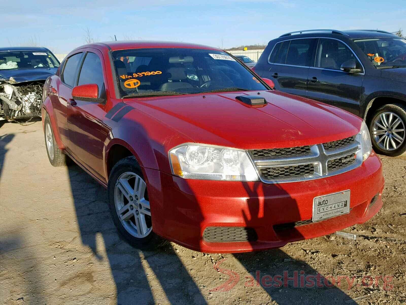 5YFBURHE4JP768623 2012 DODGE AVENGER