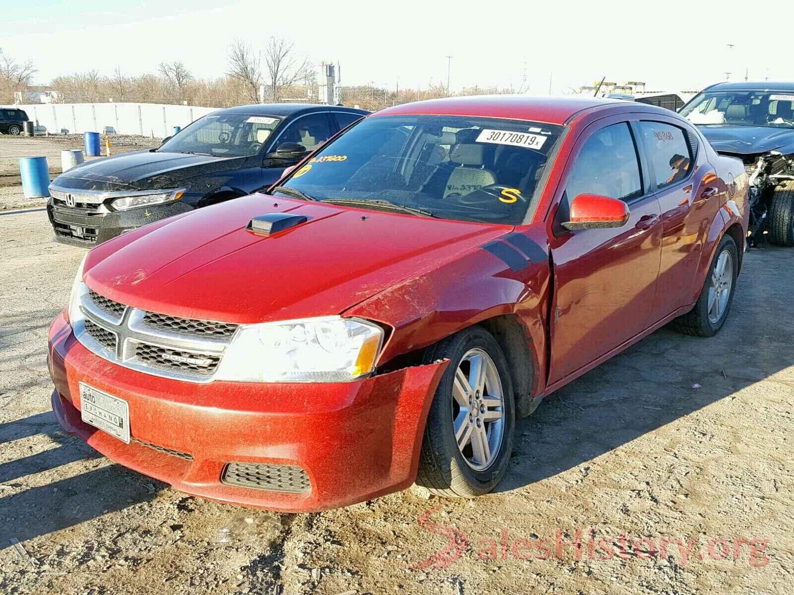 5YFBURHE4JP768623 2012 DODGE AVENGER