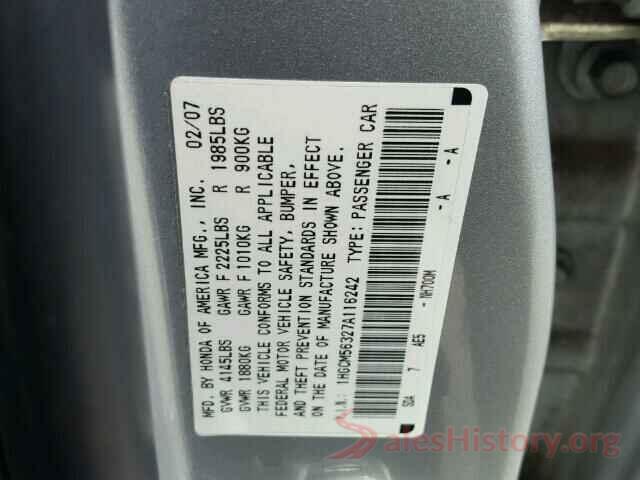 3VWC57BU7KM095841 2007 HONDA ACCORD