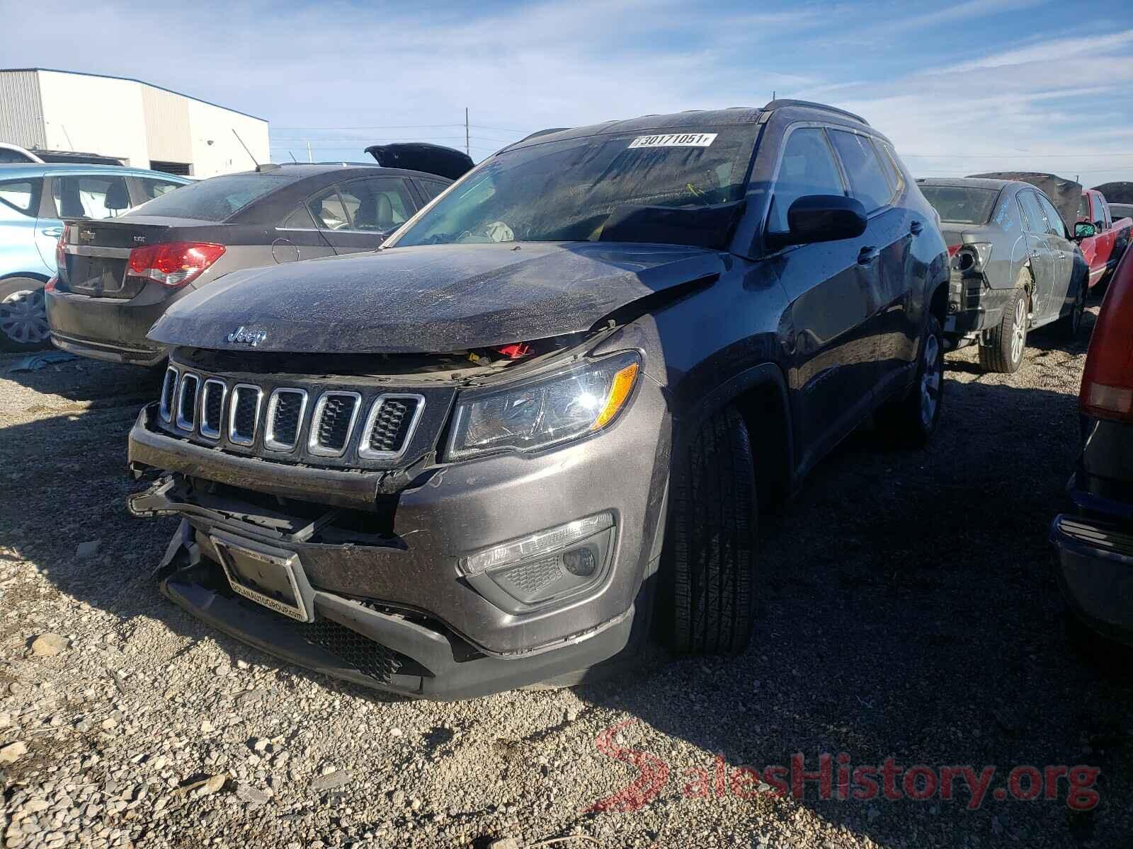 3C4NJDBB7KT661510 2019 JEEP COMPASS