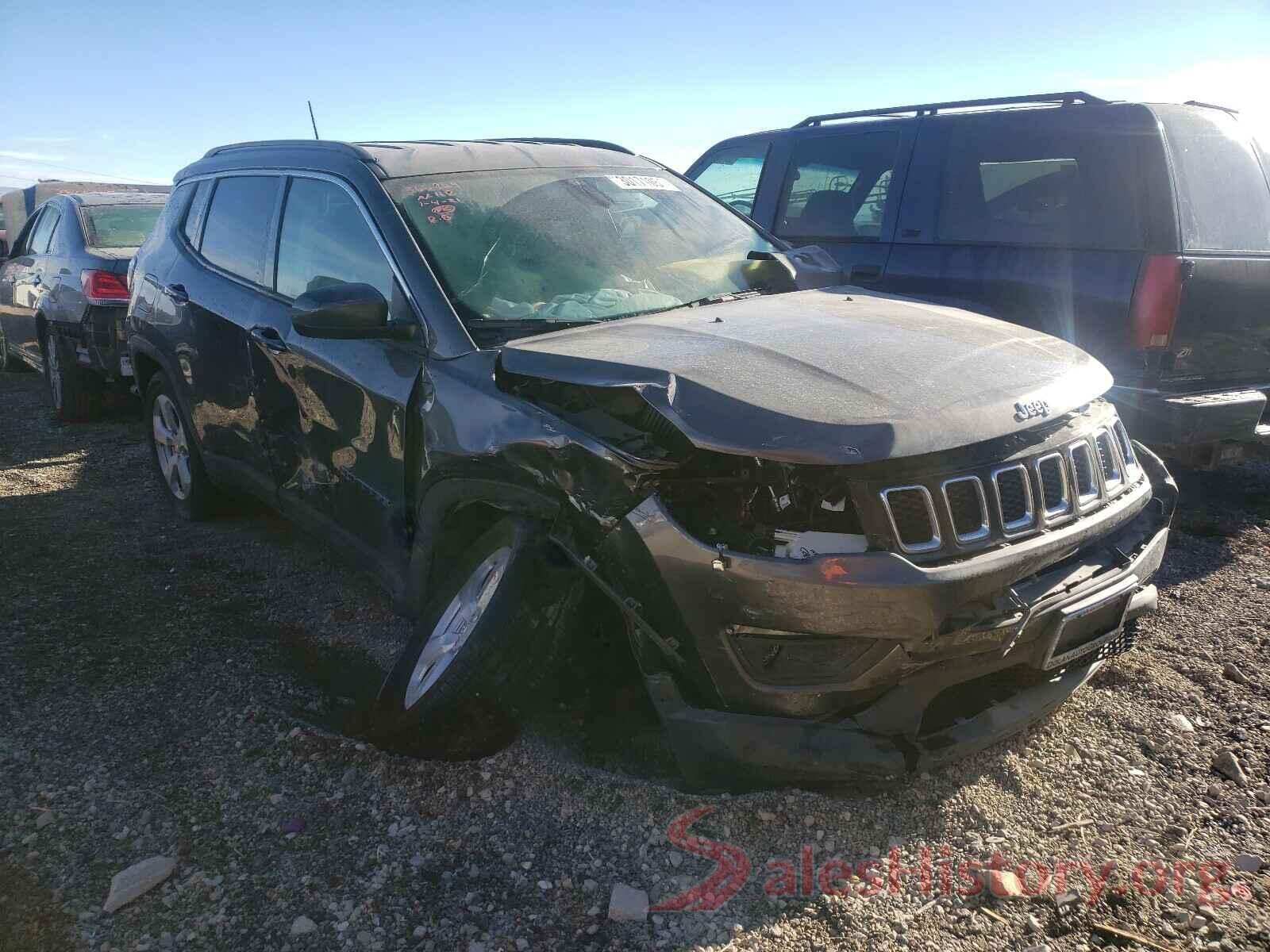 3C4NJDBB7KT661510 2019 JEEP COMPASS