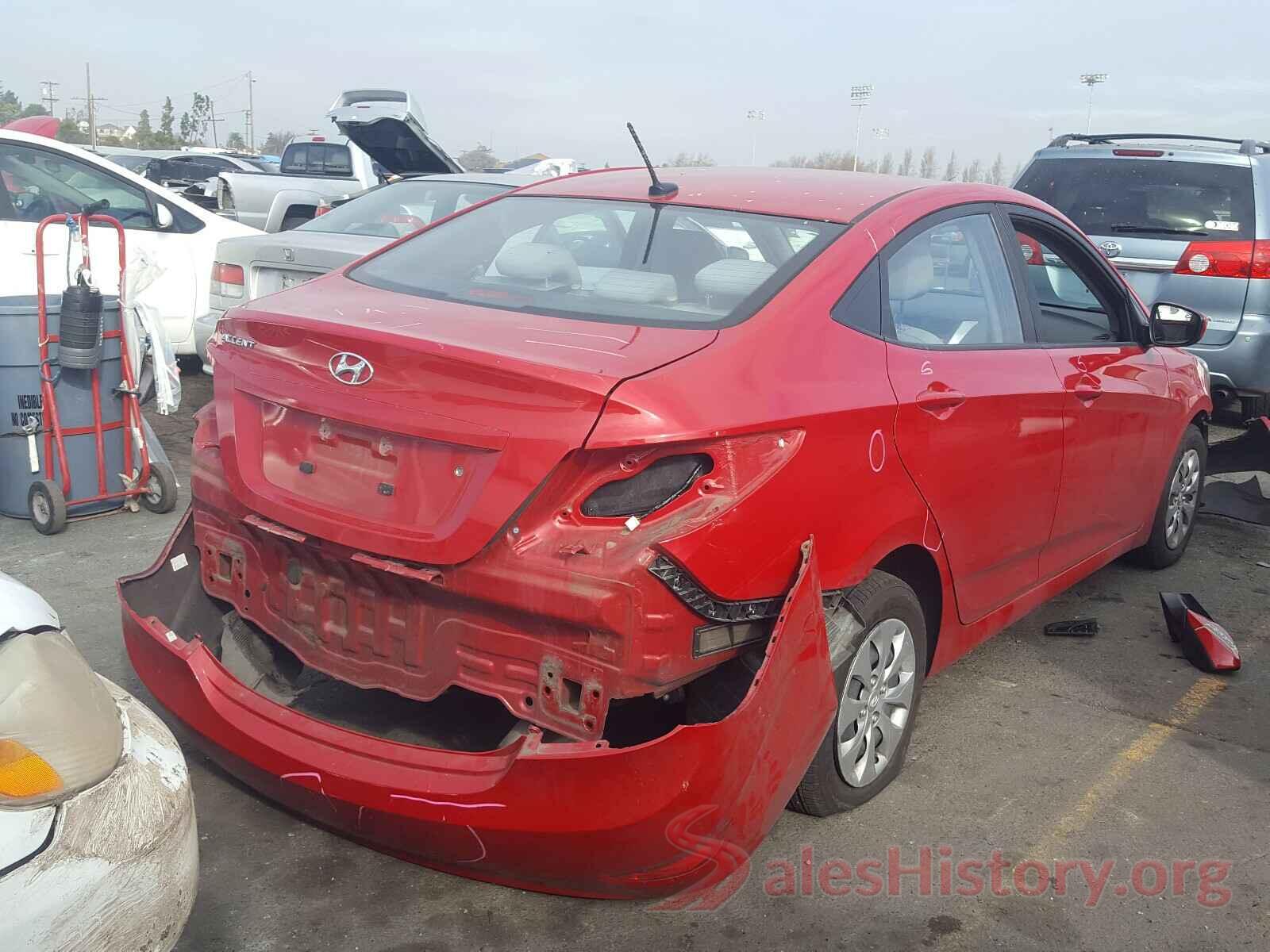 KMHCT4AEXGU078337 2016 HYUNDAI ACCENT