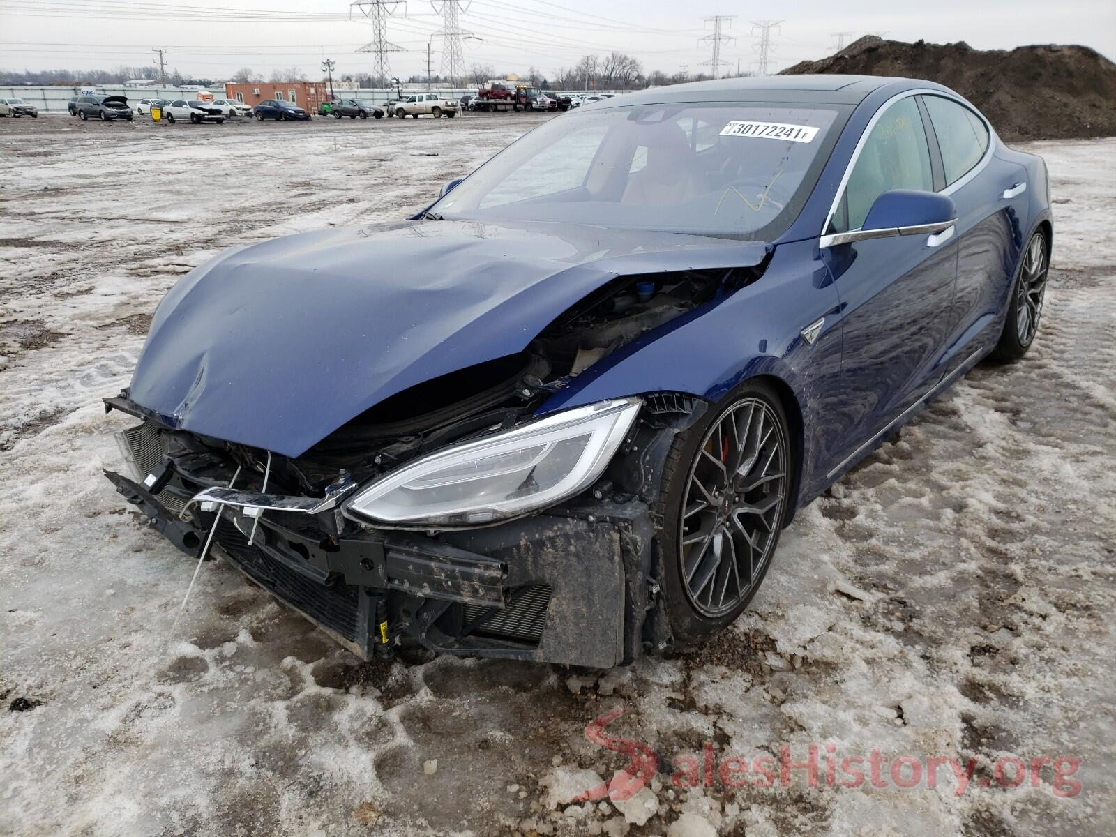 5YJSA1E45GF145361 2016 TESLA MODEL S